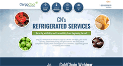 Desktop Screenshot of cncargocool.com