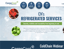 Tablet Screenshot of cncargocool.com